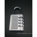 Practical safety combination padlock with alarm